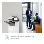 Impresora multifunción HP Color LaserJet Enterprise Flow M776zs con alta eficiencia y calidad de impresión SKU T3U56A#B19
