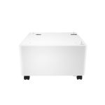 HP soporte de la impresora diseñado para impresoras LaserJet, SKU T3V28A, compacto y con almacenamiento adicional para optimizar el espacio