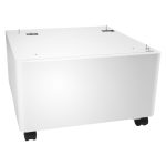 HP soporte de la impresora diseñado para impresoras LaserJet, SKU T3V28A, compacto y con almacenamiento adicional para optimizar el espacio