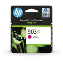 Cartucho de tinta HP 903XL magenta original de alto rendimiento con SKU T6M07AE#BGY. Ideal para impresiones de alta calidad.