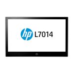 Monitor HP de 14 pulgadas para minoristas, modelo L7014, pantalla táctil, SKU T6N31AA