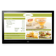 HP Monitor táctil modelo L7014t de 14 pulgadas, ideal para minoristas, SKU T6N32AA