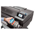 HP Designjet Impresora Z6 PostScript de 44 pulgadas, SKU T8W16A#B19. Impresora de gran formato para gráficos detallados y colores precisos.