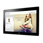 HP Monitor táctil para minoristas L7016t de 15,6 pulgadas, SKU V1X13AA, ideal para entornos de TPV y movilidad profesional