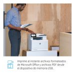 HP Color LaserJet Pro M479fnw multifunción láser a color, imprime, copia, escanea, envía fax, con AAD alisador de 50 hojas - SKU W1A78A#B19