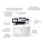 HP Color LaserJet Pro M479fnw multifunción láser a color, imprime, copia, escanea, envía fax, con AAD alisador de 50 hojas - SKU W1A78A#B19