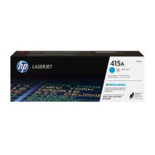 HP Cartucho de tóner Original LaserJet 415A cian, alto rendimiento, SKU W2031A, para impresoras HP