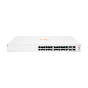 HPE Aruba Networking Instant On 1930 24G Class4 PoE 4SFP/SFP+ 370W (x20) Gestionado L2+ Gigabit Ethernet (10/100/1000) 1U, JL684B-20