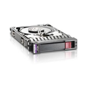 Disco duro interno HPE 600 GB con velocidad de 15000 RPM y tamaño de 2.5 pulgadas con interfase SAS, SKU 759212-B21