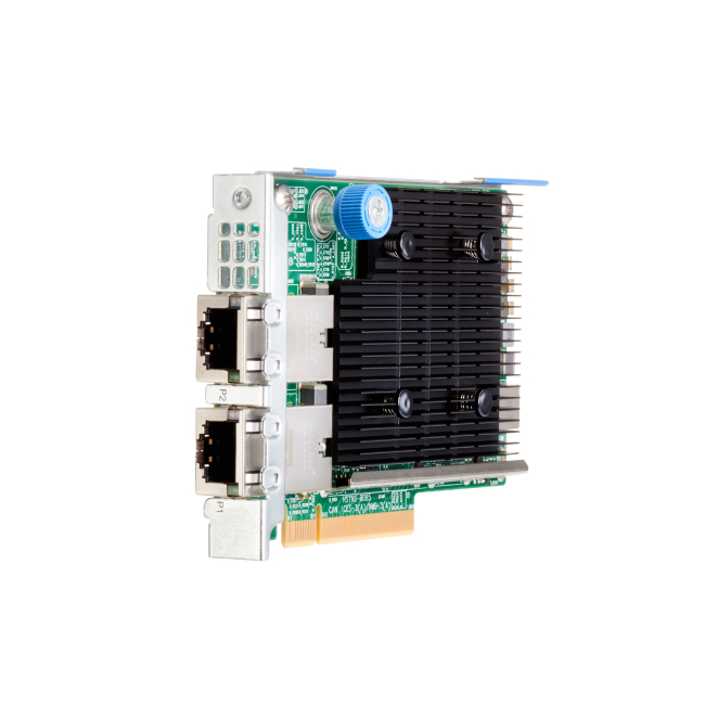 HPE Adaptador Ethernet 10Gb 2-puertos FLR-T BCM57416 HPE Ethernet 10Gb 2-port FLR-T BCM57416 Adapter con dos puertos para alta velocidad, SKU 817721-B21