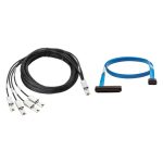 Cable HPE AH587A Serial Attached SCSI (SAS) Negro de alta velocidad y confiabilidad, SKU AH587A