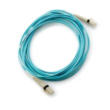 Cable de fibra óptica HPE LC a LC Multi-mode OM3 2-Fiber de 1.0m SKU AJ834A