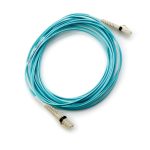 Cable de fibra óptica HPE LC a LC multi-modo OM3 de 2 metros, ideal para centros de datos, SKU AJ835A