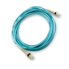 Cable de fibra óptica HPE LC a LC multi-modo OM3 de 2 metros, ideal para centros de datos, SKU AJ835A