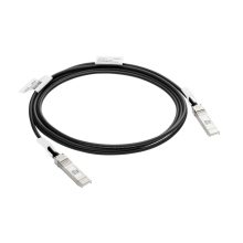 Cable HPE Aruba Direct Attach 10G SFP+ a SFP+ 3 metros SKU J9283D, ideal para centros de datos.