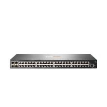 HPE Aruba Networking 2930F 48G 4SFP+ Switch, modelo JL254A, con 48 puertos Gigabit y 4 puertos SFP+ diseñado para redes empresariales avanzadas.