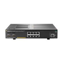 Imagen del HPE Aruba Networking 2930F Switch con 8G PoE+ y 2 SFP+, SKU JL258A