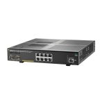 Imagen del HPE Aruba Networking 2930F Switch con 8G PoE+ y 2 SFP+, SKU JL258A