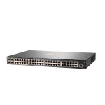 HPE Aruba Networking 2930F 48G PoE+ 4SFP Switch, equiqado con 48 puertos Gigabit Ethernet y cuatro ranuras SFP, SKU JL262A