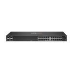 HPE Aruba Networking CX 6100 switch con 24 puertos Gigabit, 4 SFP+ y SKU JL678A
