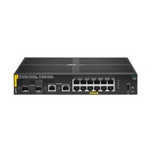 HPE Aruba Networking CX 6100 switch con 12G, PoE Clase 4, 2G/2SFP+ y 139W, SKU JL679A