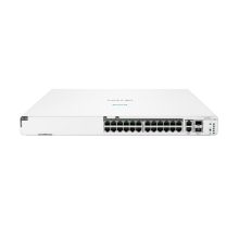 HPE Aruba Networking Instant On Switch 20p Gigabit CL4, 4p Gigabit CL6 PoE, 2p 10GBT, 2p SFP+, 370W, SKU JL807A