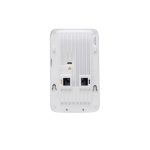 HPE Aruba Networking AP-303H en color blanco con soporte Energía sobre Ethernet (PoE), SKU JY678A