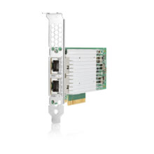 Tarjeta de red interna HPE Ethernet 10Gb con 2 puertos 524SFP+ para fibra, velocidad de 10000 Mbit/s, SKU P08446-B21