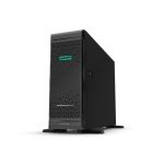 Servidor HPE ProLiant ML350 Gen10 4208 1P con 16 GB de RAM, controlador E208i-a, 4 bahías LFF y fuente de alimentación redundante de 500W. SKU P11050-421.