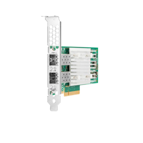Imagen de la HPE Ethernet 10Gb 2-port SFP+ QL41132HLCU, tarjeta de red interna de fibra con velocidad de 10000 Mbit/s, SKU P21933-B21