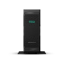 Servidor HPE ProLiant ML350 Gen10 con procesador 4208 de 1P, 16 GB-R de RAM, controlador P408i-a, 8 bahías SFF y fuente de alimentación redundante de 800W. SKU: P22094-421