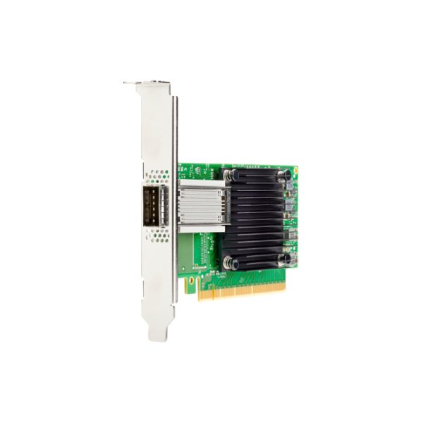 Tarjeta de red interna HPE Ethernet 100Gb con 1 puerto QSFP28 y PCIe3 x16, soporta velocidades de hasta 100000 Mbit/s. SKU: P31246-B21
