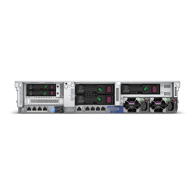 HPE ProLiant DL380 Gen10 servidor 0 GB Bastidor (2U) Intel® Xeon® Silver 4210R 2,4 GHz 32 GB DDR4-SDRAM 800 W 2 HPE ProLiant DL380 Gen10 administración remota