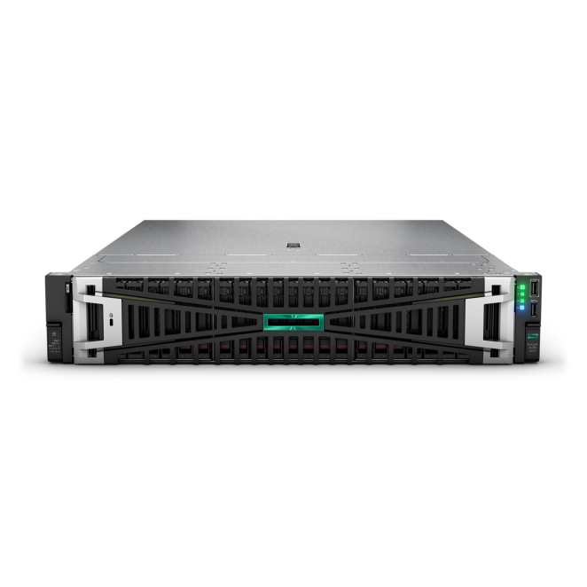 HPE ProLiant DL385 Gen11 servidor 0 GB Bastidor (2U) AMD EPYC E-2224 2,5 GHz 32 GB DDR5-SDRAM 1000 W 4 HPE ProLiant DL385 Gen11 vista trasera completa
