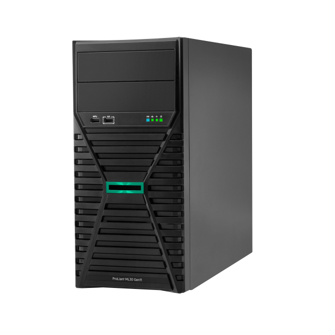 HPE ProLiant ML30 Gen11 E-2436 2.9GHz 4-core 1P 16GB-U 8SFF-HP 800W PS Server 1 HPE ProLiant ML30 Gen11 E-2436