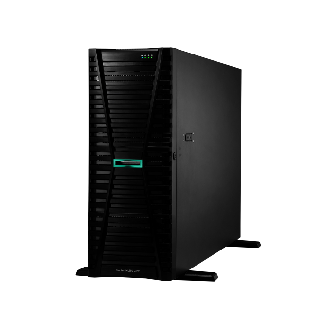 HPE ProLiant ML350 Gen11 4514Y 16-core 1P 32GB-R MR408i-o NC BCM5719 8SFF 1000W RPS EMEA Server 2 HPE ProLiant ML350 Gen11, servidor torre, expansibilidad