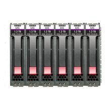 Paquete de 6 discos duros HPE MSA con 72TB de almacenamiento, conectividad SAS 12G, velocidad de 7.2K y tamaño LFF 3.5in - SKU R0Q71A