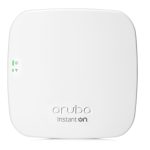 HPE Aruba Networking Instant On AP12, 1300 Mbit/s, color blanco, Energía sobre Ethernet (PoE), SKU R2X01A
