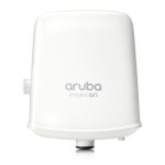 HPE Aruba Networking Instant On AP17, 867 Mbit/s, blanco, con soporte para Energía sobre Ethernet (PoE). SKU: R2X11A
