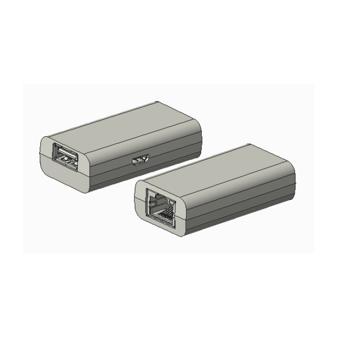 HPE Aruba Adaptador Micro-USB a RJ45 TTL 3.3V RS232 HPE Aruba AP-MOD-SERU Adaptador Consola Micro-USB TTL 3.3V a RJ45 RS232, SKU R6Q99A