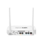 Vista del HPE Aruba Networking AP-605R, punto de acceso remoto Wi-Fi 6E de triple banda, con conectividad 2x2. SKU: R8N09A