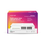 Imagen del HPE Aruba Networking Instant On Switch 16p Gigabit CL4 PoE 124W con SKU R8R48A. Ideal para redes empresariales con alta eficiencia de energía.