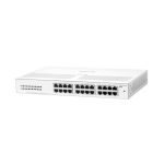 HPE Aruba Networking Instant On Switch 24p Gigabit modelo 1430 con SKU R8R49A ideal para redes rápidas.