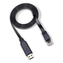 HPE Aruba Networking USBA-RJ45 PIN3TX-6RX 2.5m Cable, SKU R8Z87A. Cable de alta velocidad y durabilidad.