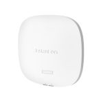 Imagen del punto de acceso HPE Aruba Instant On Indoor Wi-Fi 6 4x4, modelo AP25, SKU R9B28A, para redes inalámbricas.
