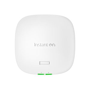 Imagen del HPE Networking Instant On Access Point AP32 de doble radio, tri banda, con Wi-Fi 6E en un paquete de 5 unidades, SKU S1T32A