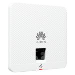 Imagen del HUAWEI eKit AP162E, un punto de acceso inalámbrico de 2975 Mbps en color blanco con tecnología PoE. SKU: 50087150