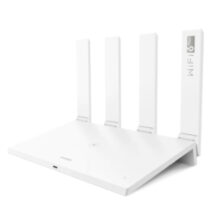 Router inalámbrico Huawei WiFi AX3 con Gigabit Ethernet y doble banda de 2,4 GHz y 5 GHz, modelo blanco, 53037752