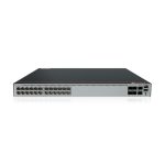 Switch Huawei CloudEngine S5735-L24PN4XE-A-V2 gestionado L3 Gigabit Ethernet con PoE, 1U en color negro y plata, SKU S5735-L24PN4XE-A-V2
