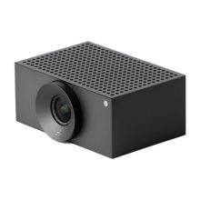 Add-On Huddly Crew, cámara de videoconferencia negra, 20.3 megapíxeles, resolución de 5760 x 3240 píxeles, 30 pps, sensor CMOS 25.4 mm (1/1”), SKU 7090043791013
